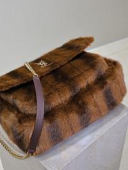 kitlife Saint Laurent NIKI in shearling bag - 32x23x9 cm - 5