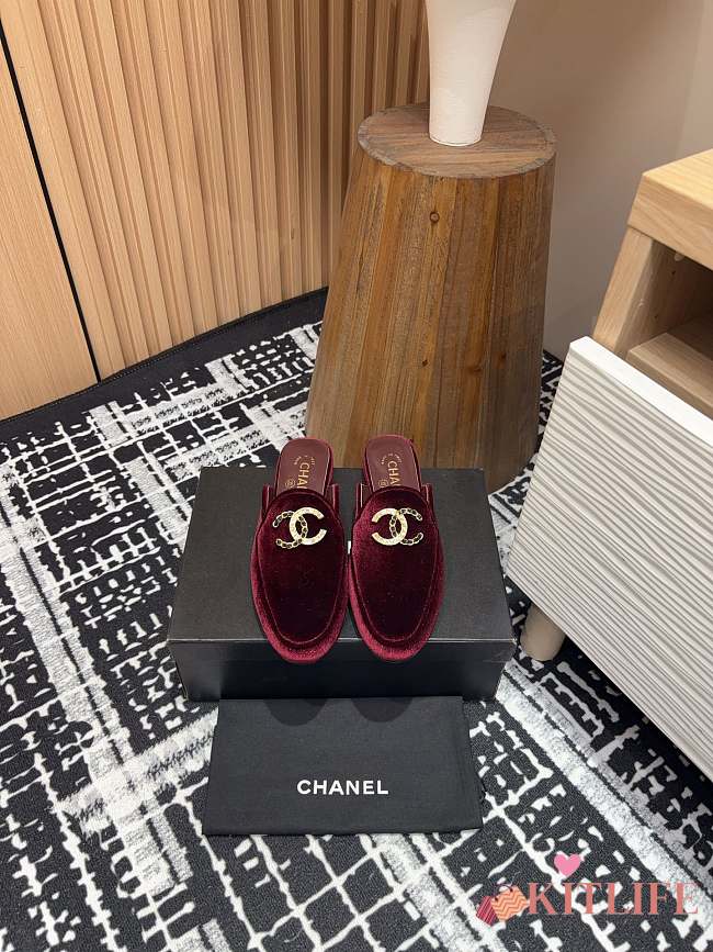 Kitlife Chanel slipper red  - 1