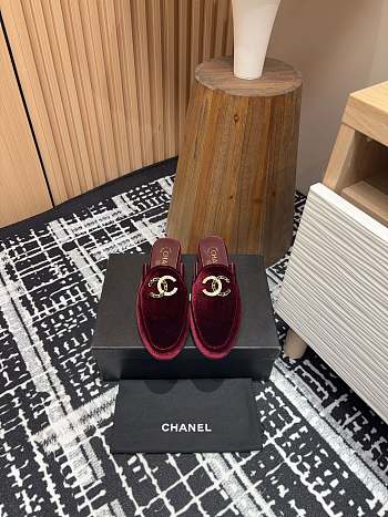 Kitlife Chanel slipper red 