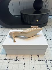 Kitlife Manolo Blahnik Beige Maysalebi Mules 7cm - 2