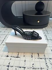 Kitlife Manolo Blahnik Black Maysalebi Mules 7cm - 2
