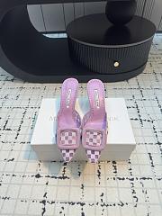 Kitlife Manolo Blahnik Violet Maysalebi Mules 7cm - 1