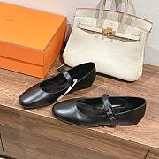 kitlife Hermes flats ballet black - 1