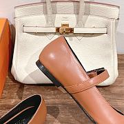 kitlife Hermes flats ballet brown - 4