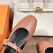 kitlife Hermes flats ballet brown - 2