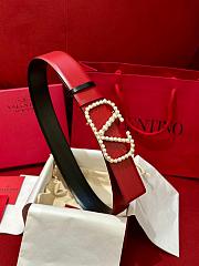 Kitlife Valentino Belt red 4cm - 5