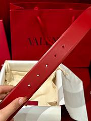 Kitlife Valentino Belt red 4cm - 4