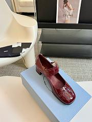 Kitlife Prada Patent leather Mary Jane pumps height 35 mm red - 2