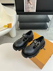 kitlife Louis vuitton checker mary fane black - shoes - 1