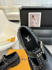 kitlife Louis vuitton checker mary fane black - shoes - 2
