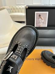 kitlife Louis vuitton checker mary fane black - shoes - 4