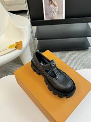 kitlife Louis vuitton checker mary fane black - shoes - 5