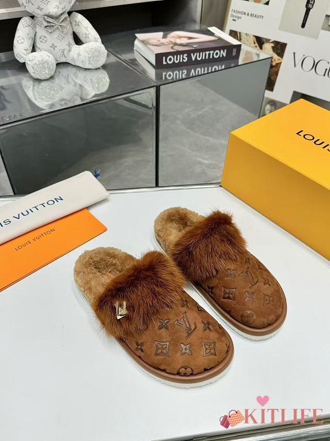 Kitlife Louis Vuitton flat brown - 1