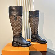 kitlife Louis Vuitton Hight Boots brogue black - 1