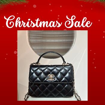 CC black bag - Christmas sale - 25cm