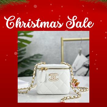 CC white  bag - Christmas sale - 11cm