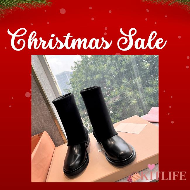 MiuMiu Boots Black -  Christmas sale - 1