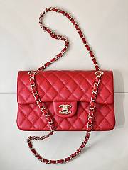 Kitlife Chanel CF red bag - 25cm - 3