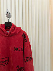 kitlife Chanel red hodie  - 4