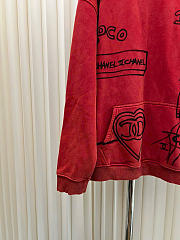 kitlife Chanel red hodie  - 3