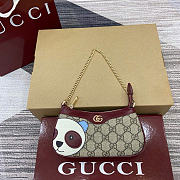 kitlife Gucci GG mini bag with panda red bag - 19x10x3.5cm - 1