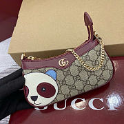 kitlife Gucci GG mini bag with panda red bag - 19x10x3.5cm - 5