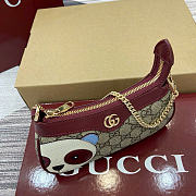 kitlife Gucci GG mini bag with panda red bag - 19x10x3.5cm - 4