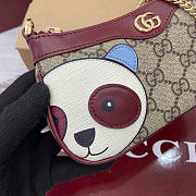 kitlife Gucci GG mini bag with panda red bag - 19x10x3.5cm - 3