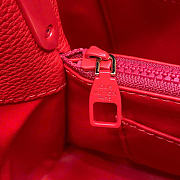 Kitlife Louis Vuitton Capucines red bag - 27x9x17.3cm - 6