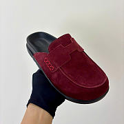 kitlife Hermes sandals red - 4