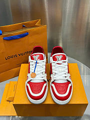 Kitlife Louis Vuitton Trainer sneaker red  - 1