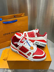 Kitlife Louis Vuitton Trainer sneaker red  - 6