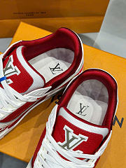 Kitlife Louis Vuitton Trainer sneaker red  - 3