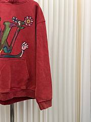 kitlife louis Vuitton red hodie  - 5