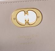 kitlife Dior Miss Caro Top Handle Pouch beige - 24x12x4 cm - 2