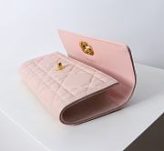 kitlife Dior Miss Caro Top Handle Pouch Pink - 24x12x4 cm - 5