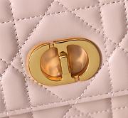 kitlife Dior Miss Caro Top Handle Pouch Pink - 24x12x4 cm - 3