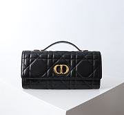 kitlife Dior Miss Caro Top Handle Pouch black - 24x12x4 cm - 1