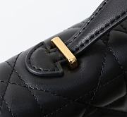 kitlife Dior Miss Caro Top Handle Pouch black - 24x12x4 cm - 4
