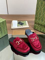 kitlife Gucci slippers red - 5