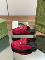 kitlife Gucci slippers red - 2