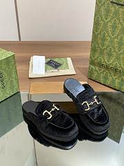 kitlife Gucci slippers black  - 3