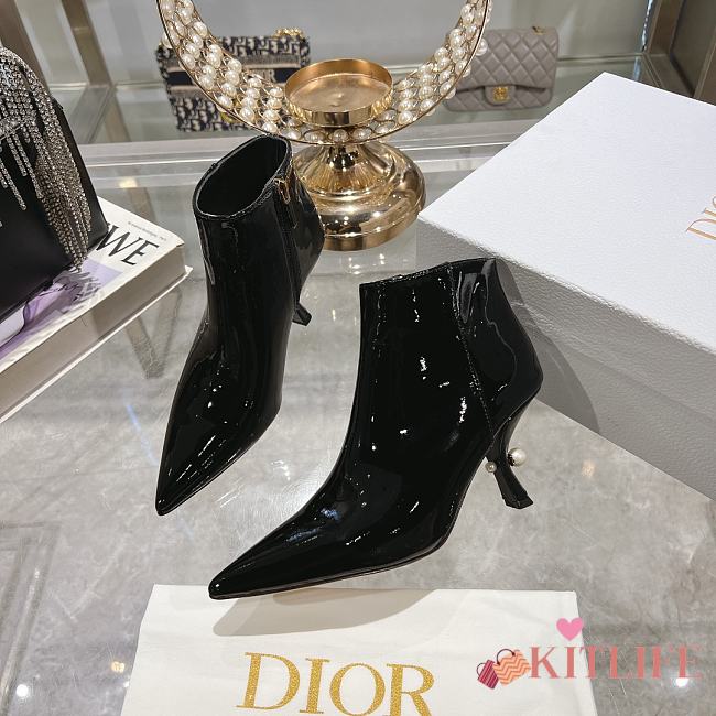 kitlife Dior Tribales Heeled Ankle Boot black - 1