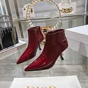 kitlife Dior Tribales Heeled Ankle Boot red - 6