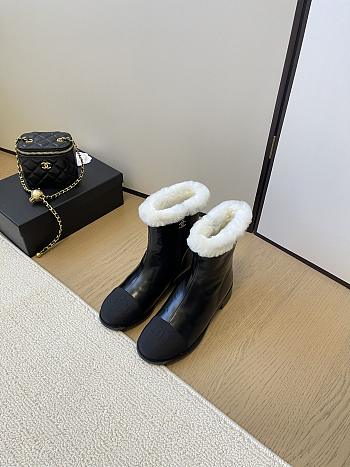 kitlife Chanel boots black 012