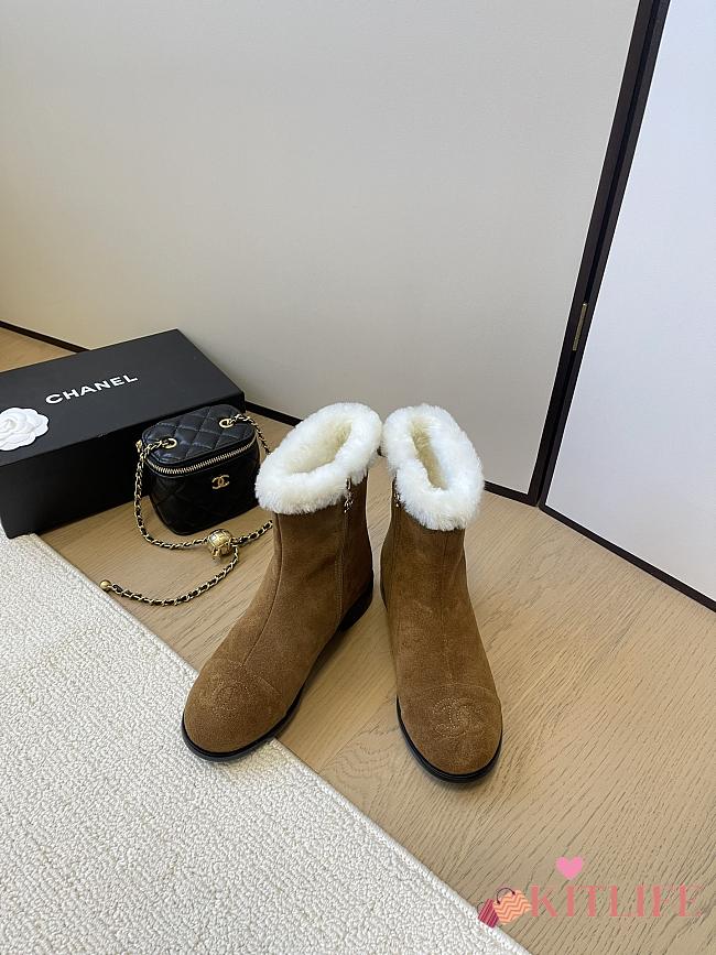kitlife Chanel boots black 013 - 1