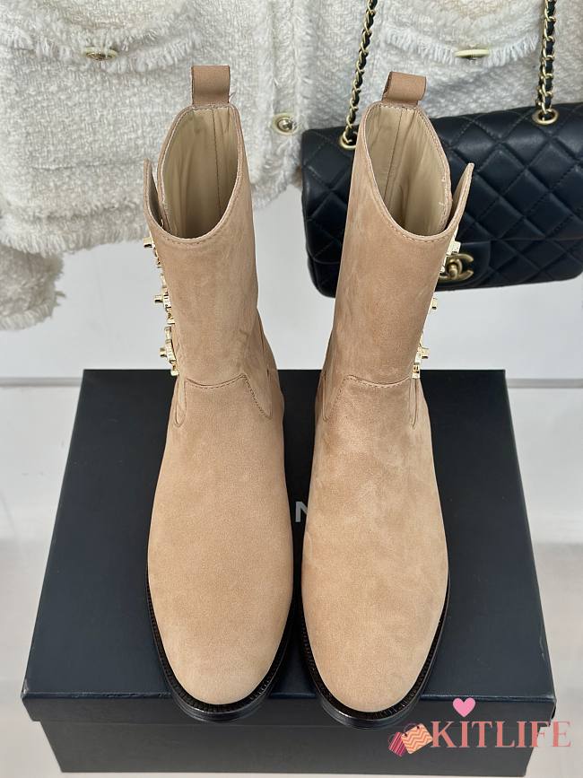 kitlife Chanel boots black 017 - 1