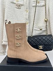 kitlife Chanel boots black 017 - 6