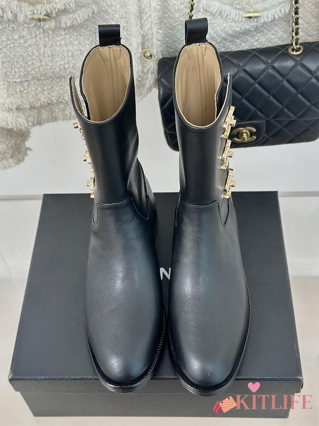 kitlife Chanel boots black 019 - 1