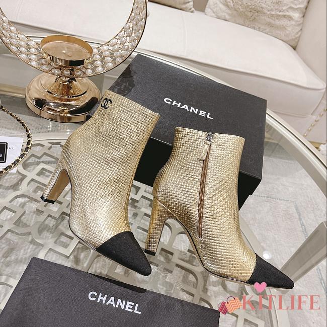 kitlife Chanel boots black 021 - 1